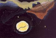 Arthur Dove Me and the Moon oil painting artist